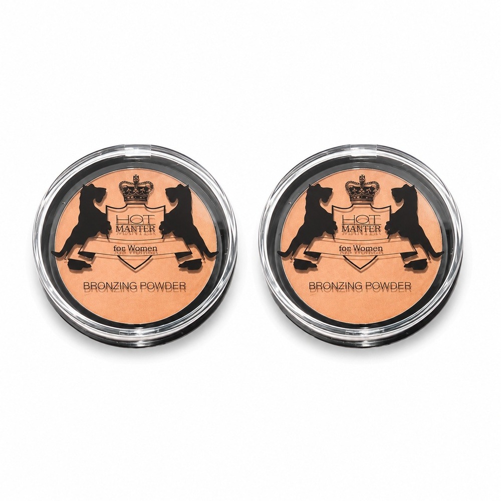 2 x Revers Cosmetics Hot Makeup Bronzing Powder Bronzer 8g. new